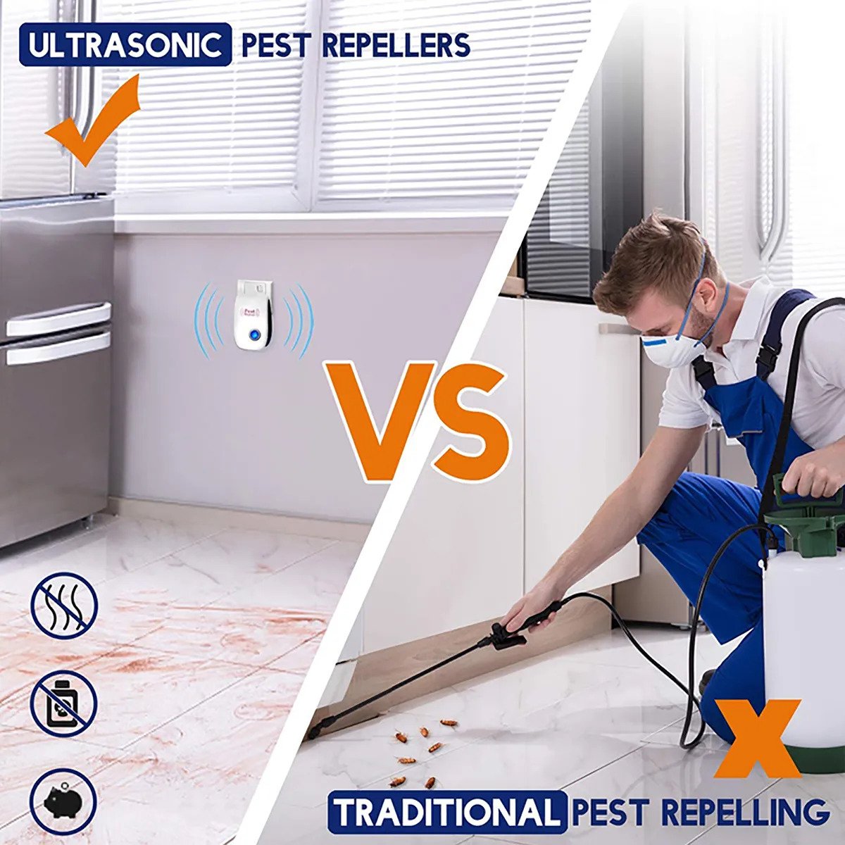 Pest Repeller™ - Ultrasonic Rodents and Insects Repeller